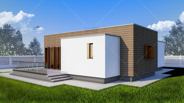 Proiect casa parter (128 mp) – Gliso